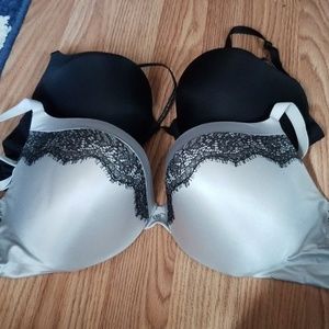 2 VS push up bras